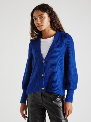 Cardigan 'CLARE' ONLY en bleu : devant