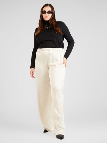 Persona by Marina Rinaldi Loose fit Trousers 'RAME' in Beige