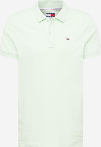 Tommy Jeans Shirt in Groen: voorkant