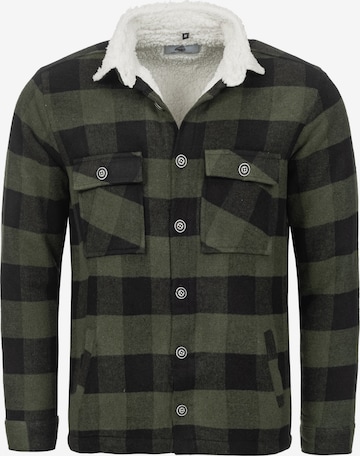 Rock Creek Between-Season Jacket in Green: front