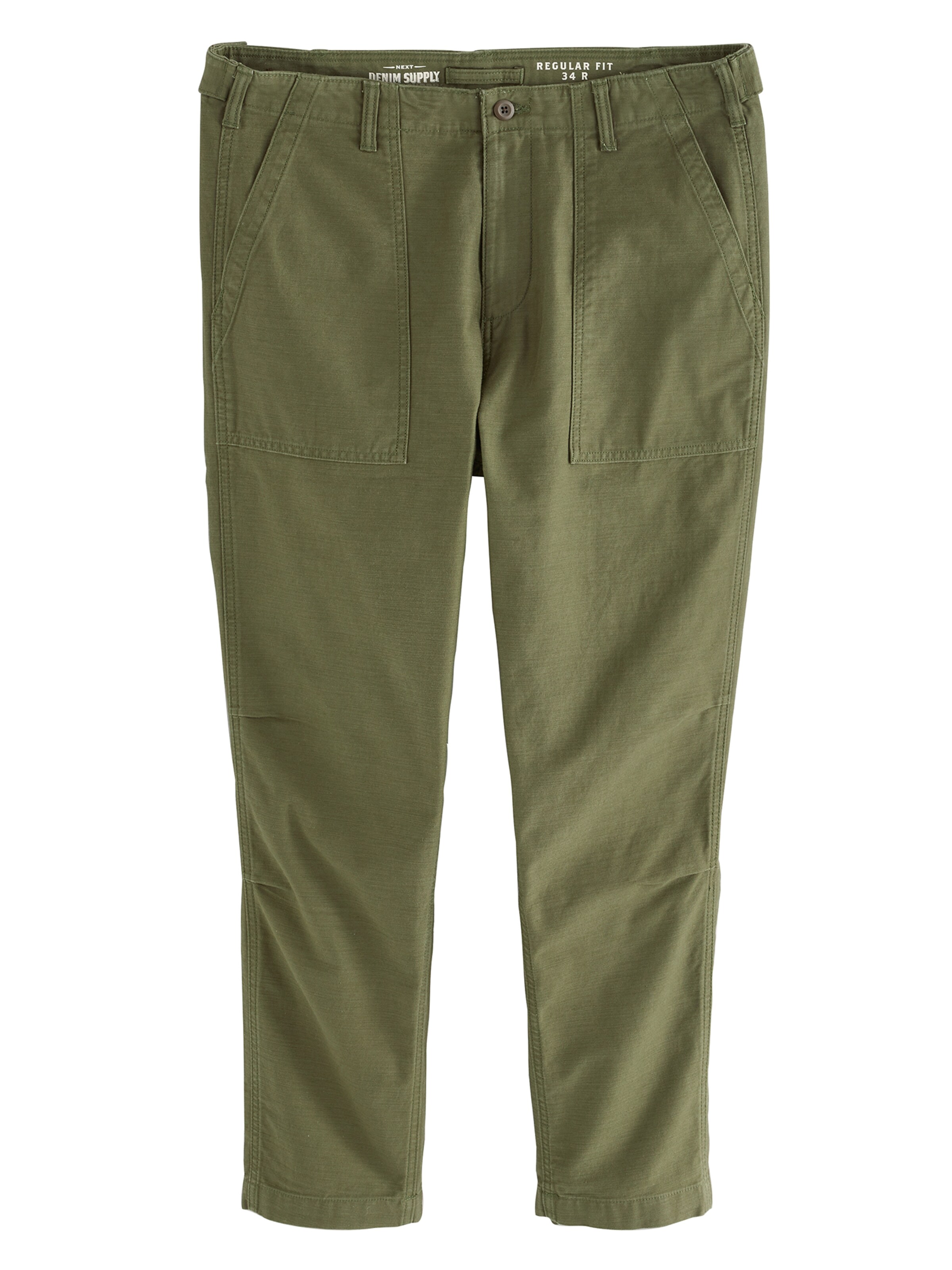 Next Regular Hose in Grün: Vorderseite