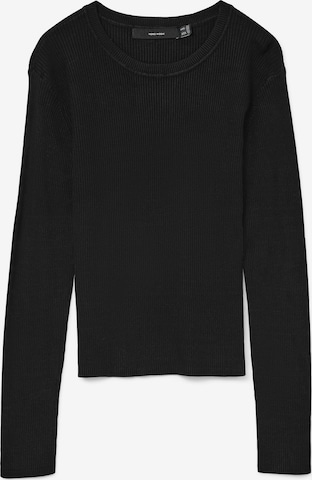 Pull-over 'VMGIZELLE' VERO MODA en noir : devant