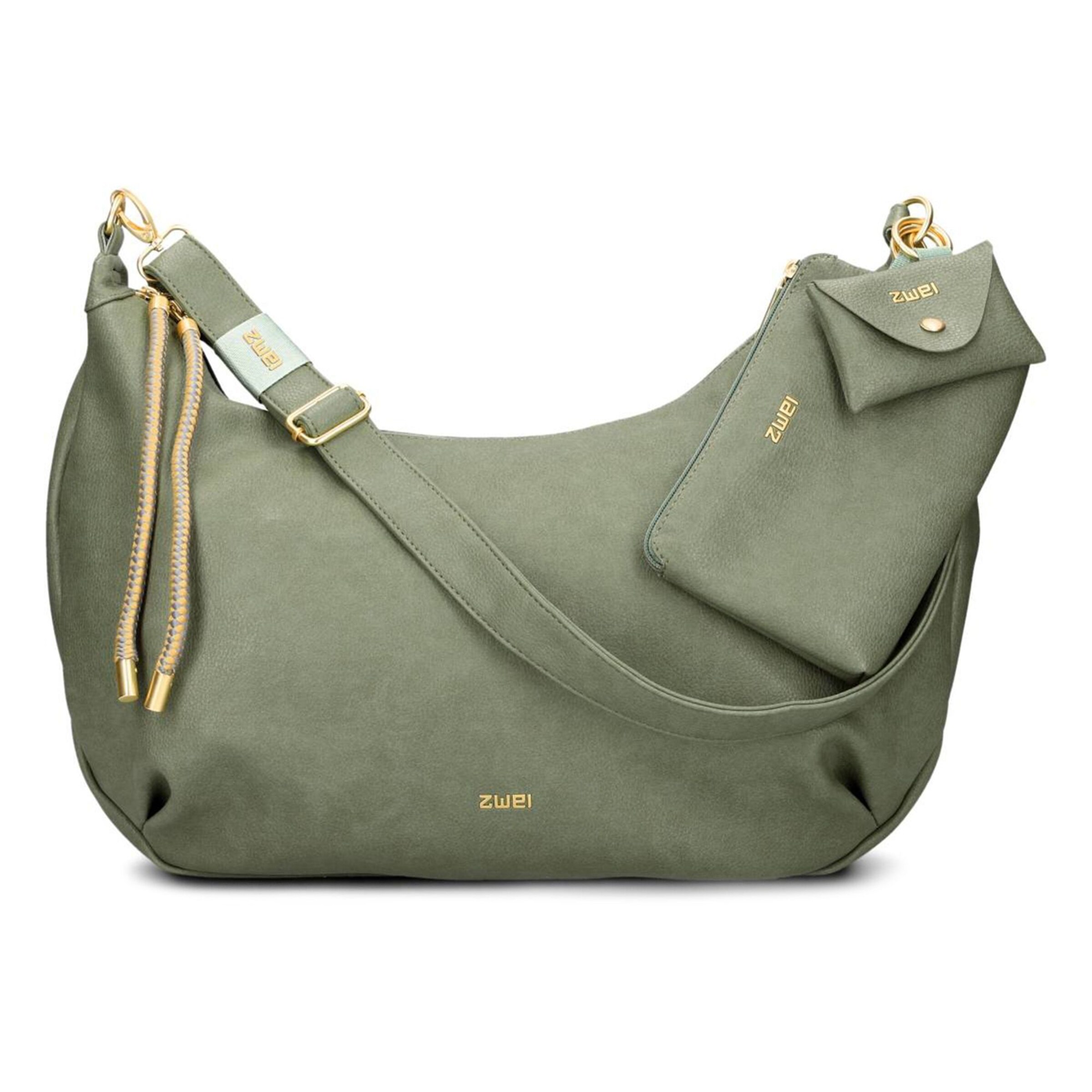 ZWEI Handbag 'Lola' in Green: front