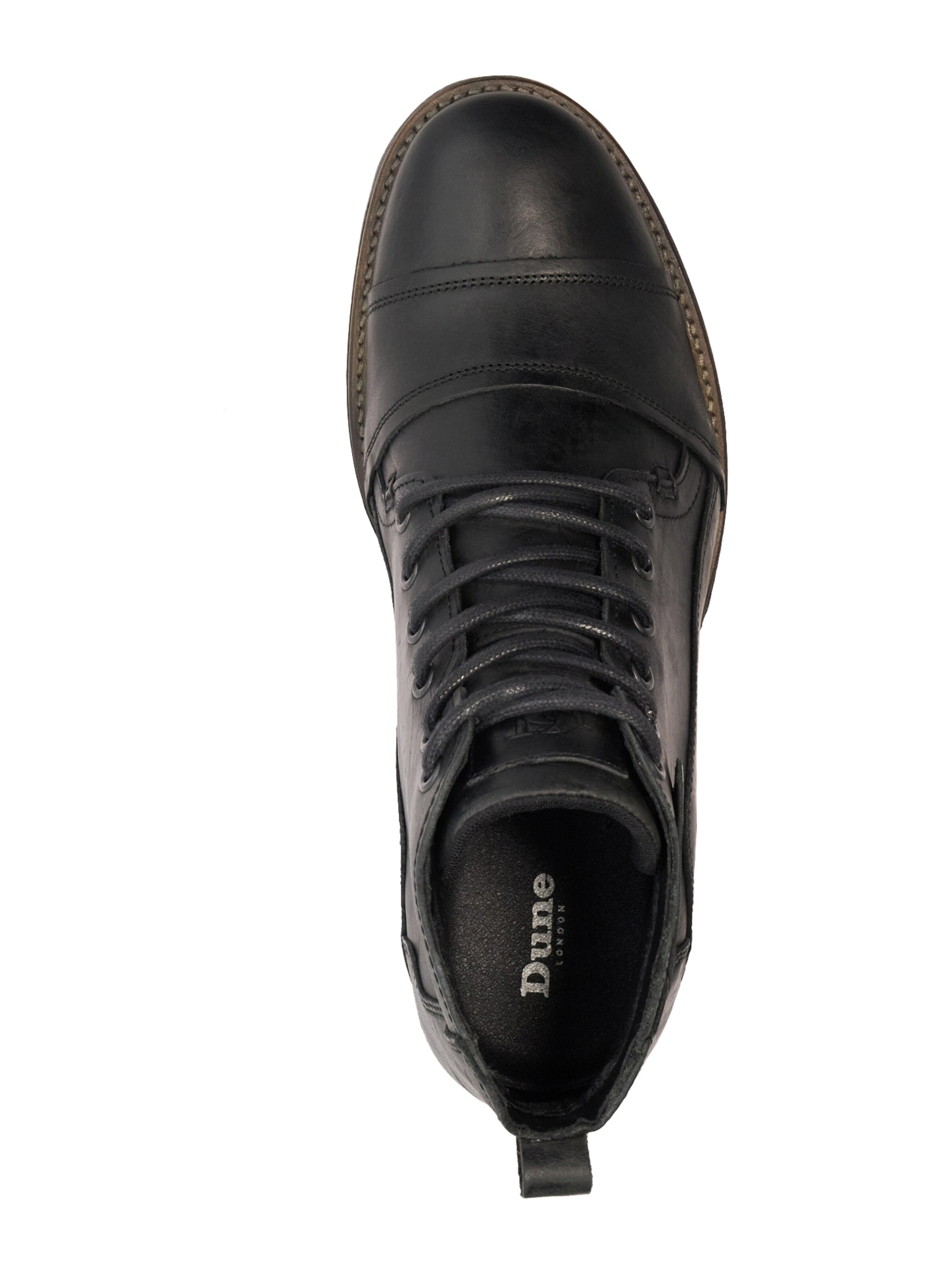 Dune LONDON Veterboots in Zwart
