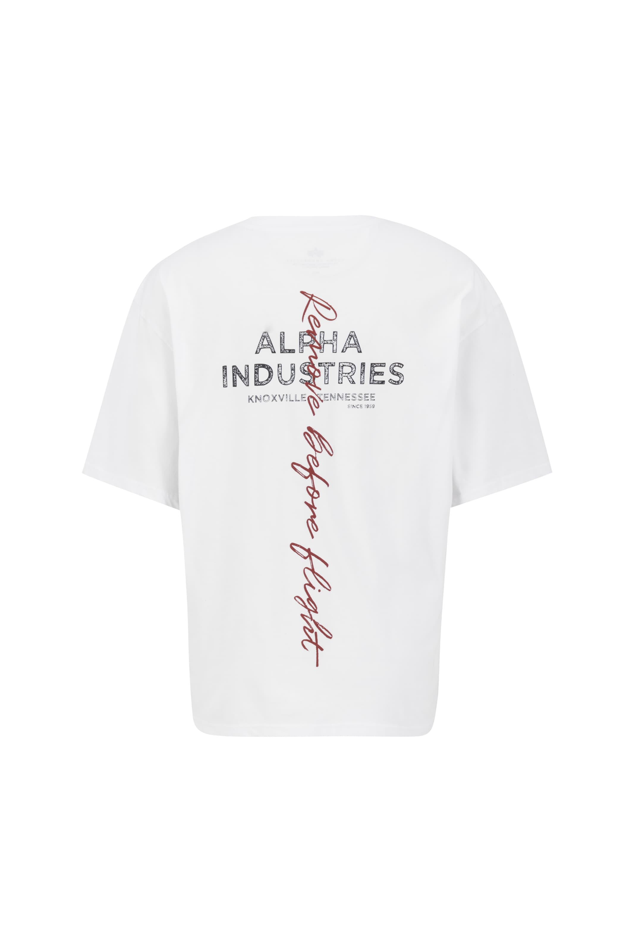 ALPHA INDUSTRIES Футболка в Белый