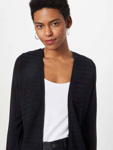 QS Knit cardigan in Black