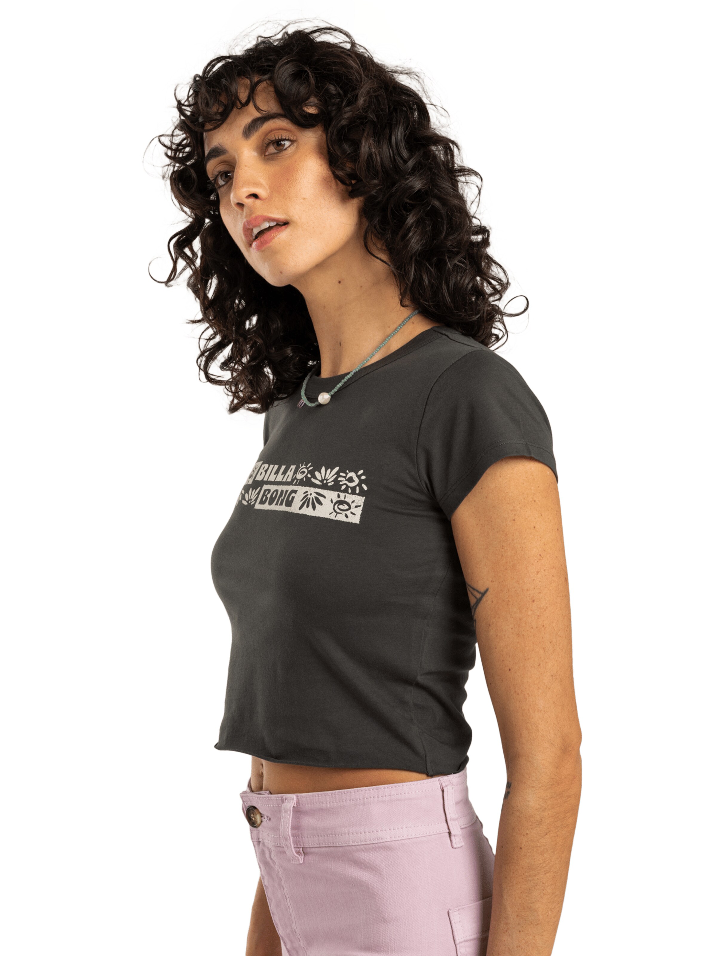 BILLABONG Shirt 'Paradise Way' in Grey