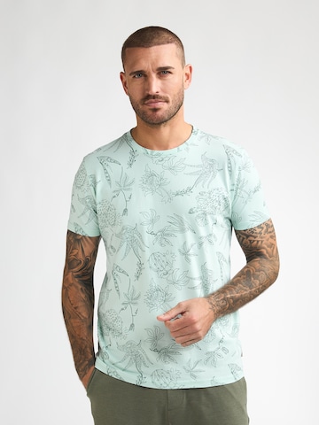 Petrol Industries Tričko - Zelená: predná strana