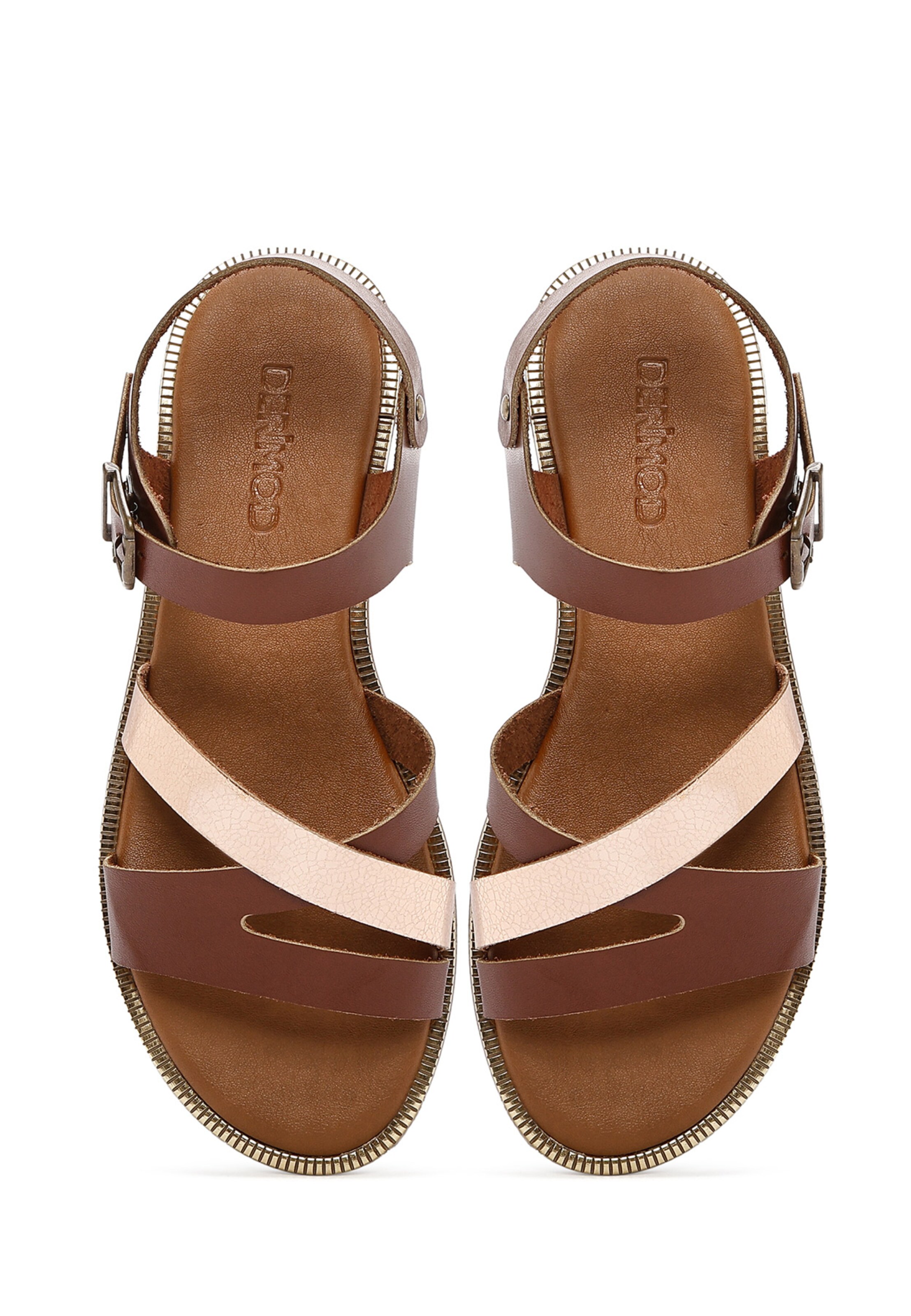 Sandalo con cinturino di Derimod in marrone