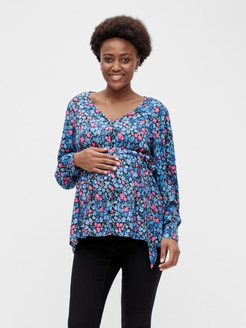 MAMALICIOUS Bluse 'Geneva Lia' i grøn: forside