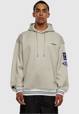 Sweat-shirt FUBU en beige : devant