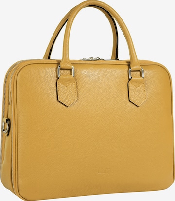 Mallette Cluty en jaune : devant