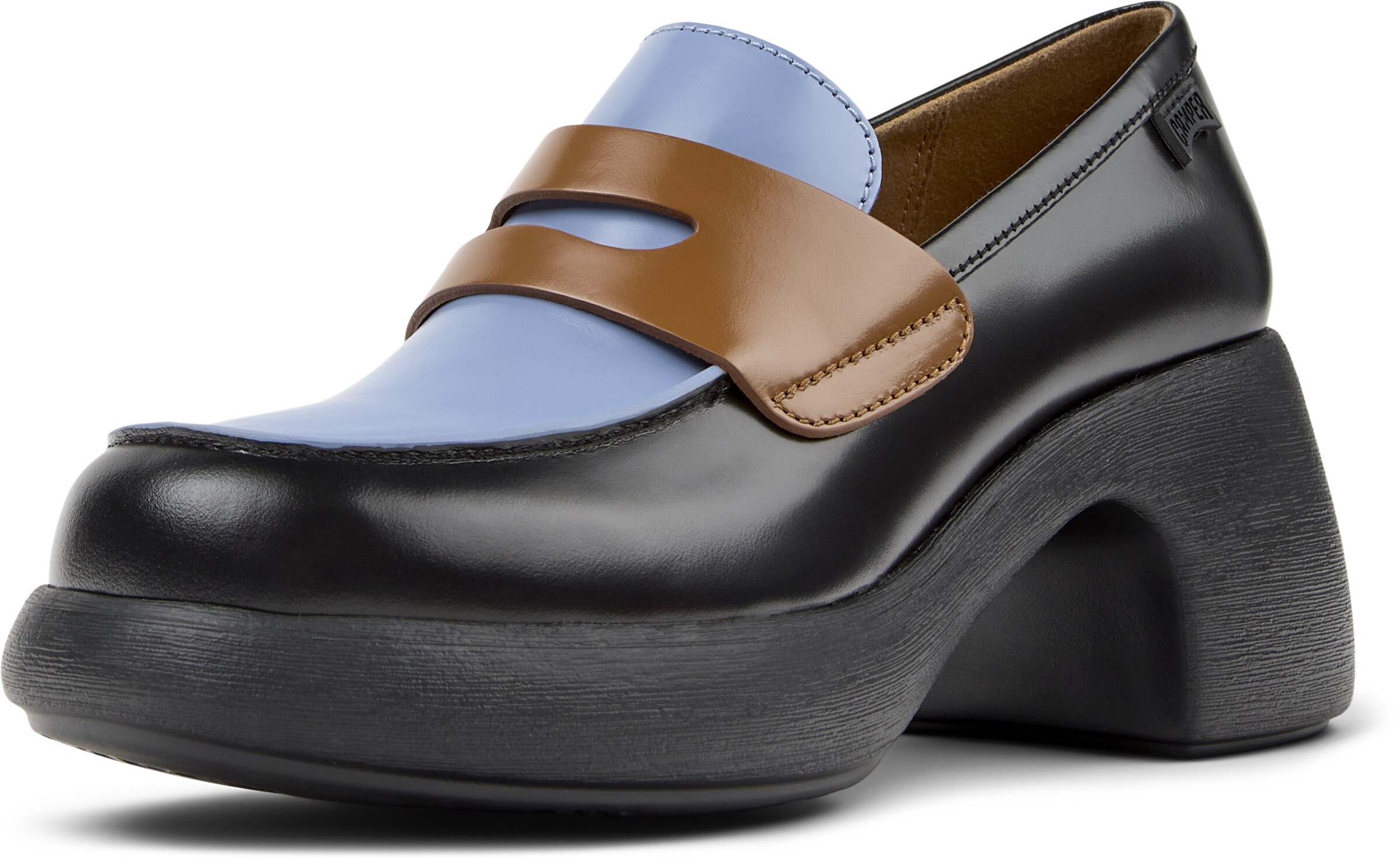 Chaussure basse 'Thelma II Twins' CAMPER en noir : devant