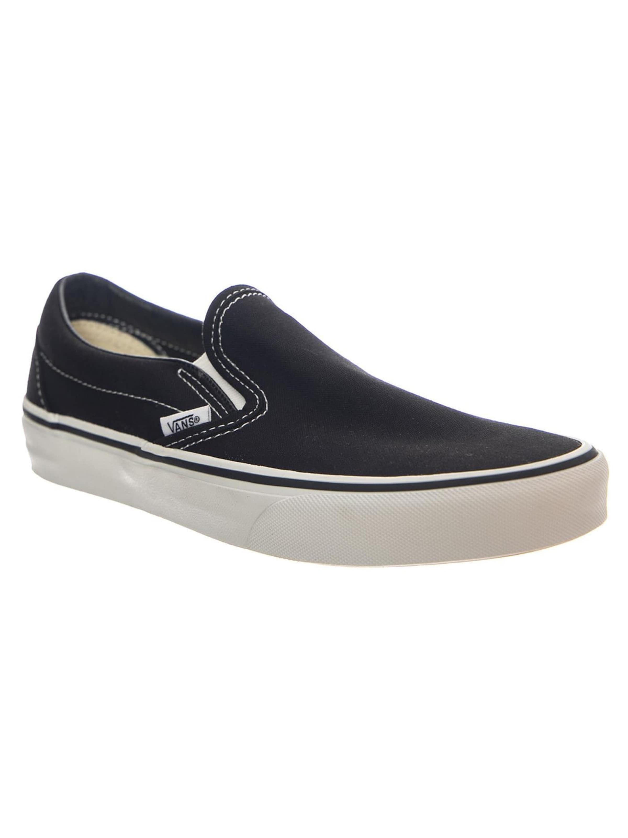 Scarpa stringata sportiva 'Unisex Classic Slip-On Black / White Shoes' di VANS in nero