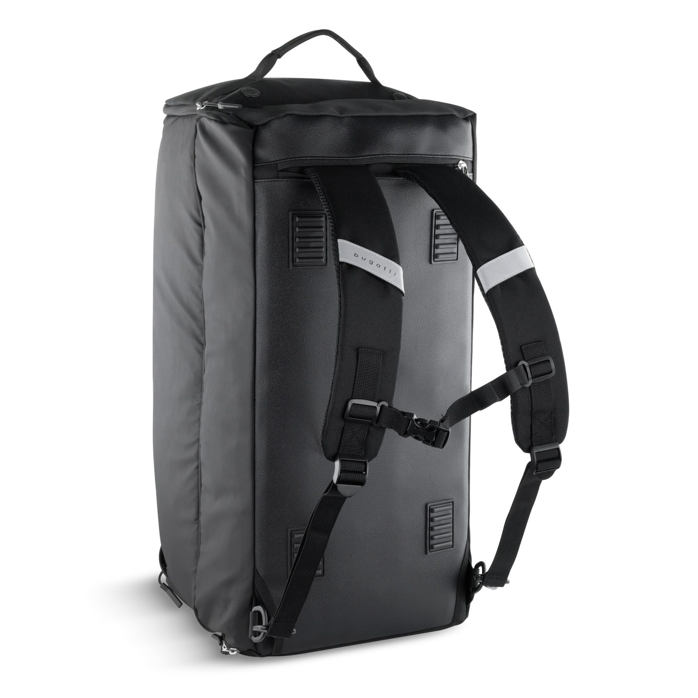 Sac week-end 'Blanc Delight' bugatti en noir