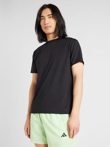 Lake View T-shirt 'Dion' i svart: framsida