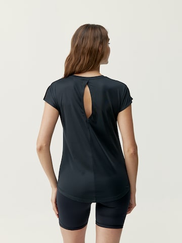 T-shirt fonctionnel 'Aina' Born Living Yoga en noir