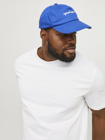 T-Shirt 'JJEBradley' Jack & Jones Plus en blanc
