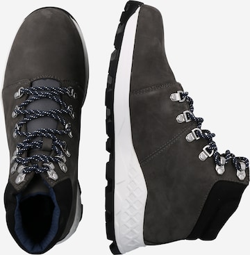 TIMBERLAND Lace-Up Ankle Boots 'Brooklyn' in Grey
