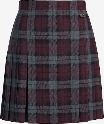 DOLCE & GABBANASuknja 'Dolce & Gabbana Rock' - crvena boja: prednji dio