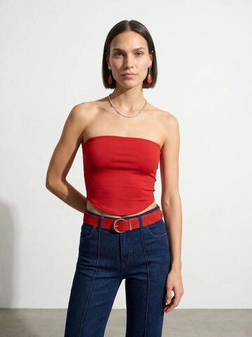 Dilvin Top in Red