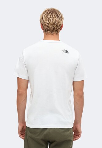 T-Shirt 'TOPOGRAPHIC' THE NORTH FACE en blanc