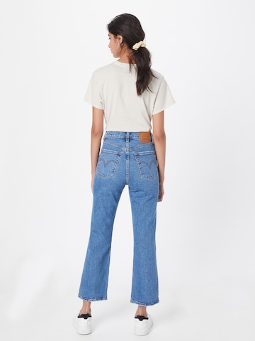 LEVI'S ® Дънки Bootcut Дънки 'Ribcage Crop Boot' в синьо