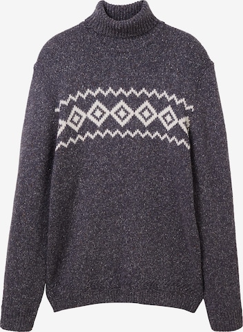 Pull-over TOM TAILOR en gris : devant