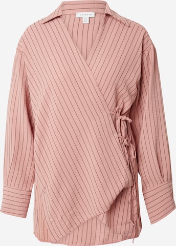 Chemisier TOPSHOP en rose : devant