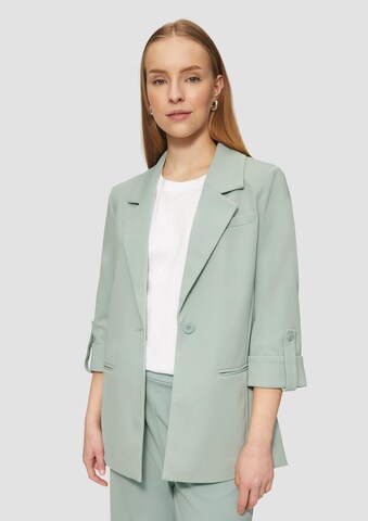 QS Blazer in Green: front