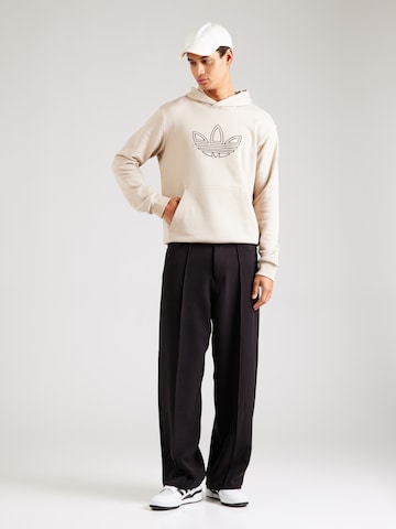 ADIDAS ORIGINALS Sweatshirt 'Outline' in Beige