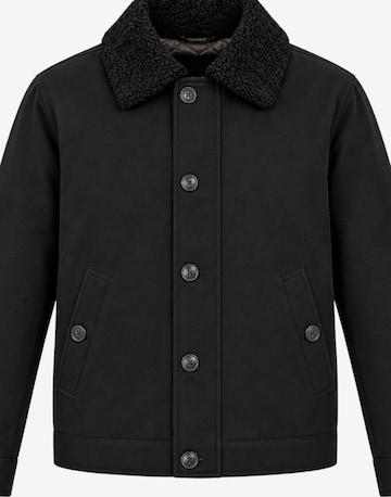 Danger - Casaco de inverno em preto: frente