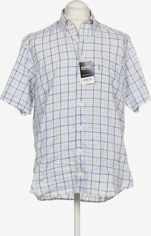 Barbour Button Up Shirt in L in Blue: front