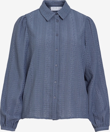 VILA - Blusa 'ZANIA' en azul: frente