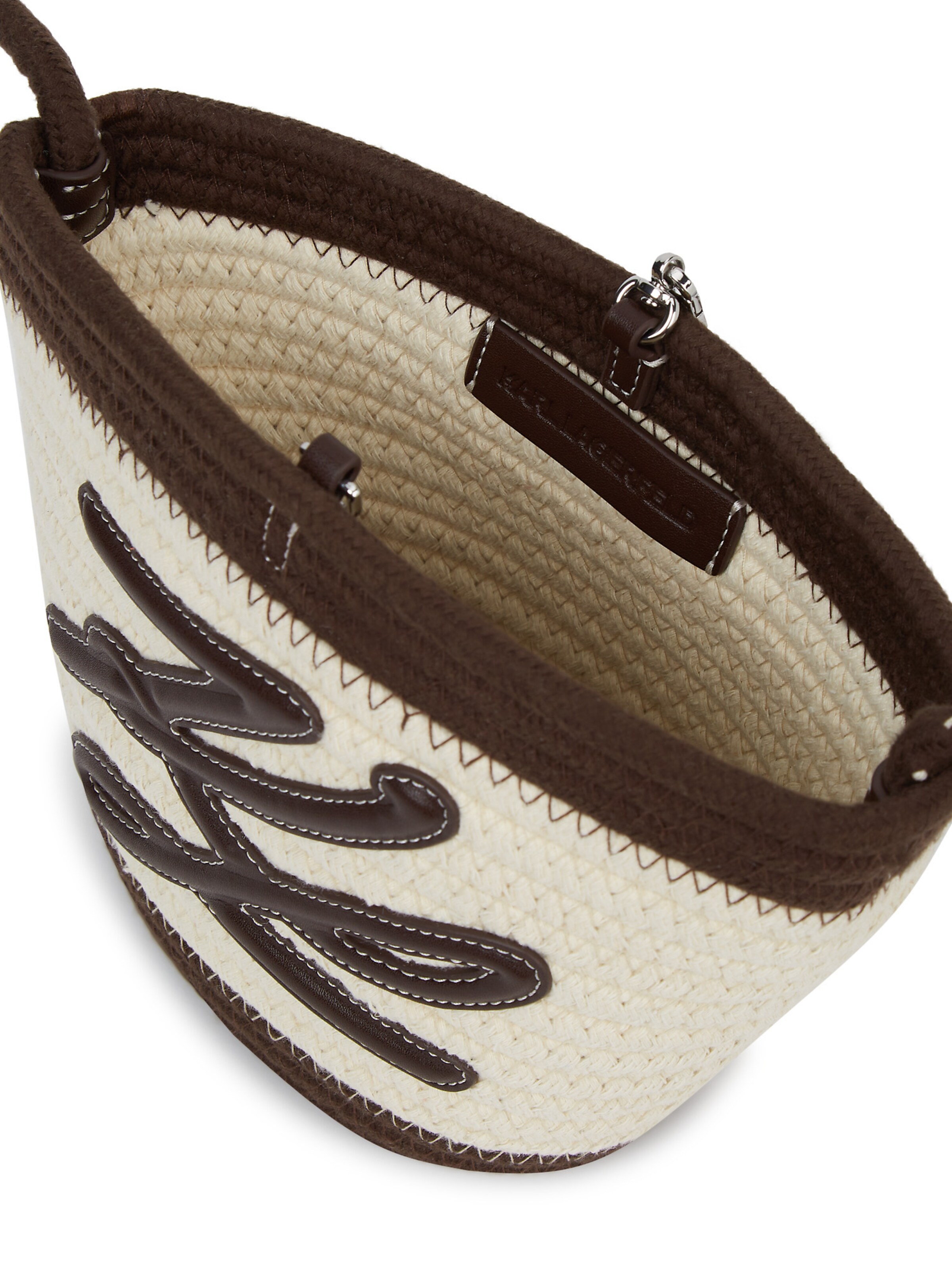 Sac de plage Karl Lagerfeld en marron