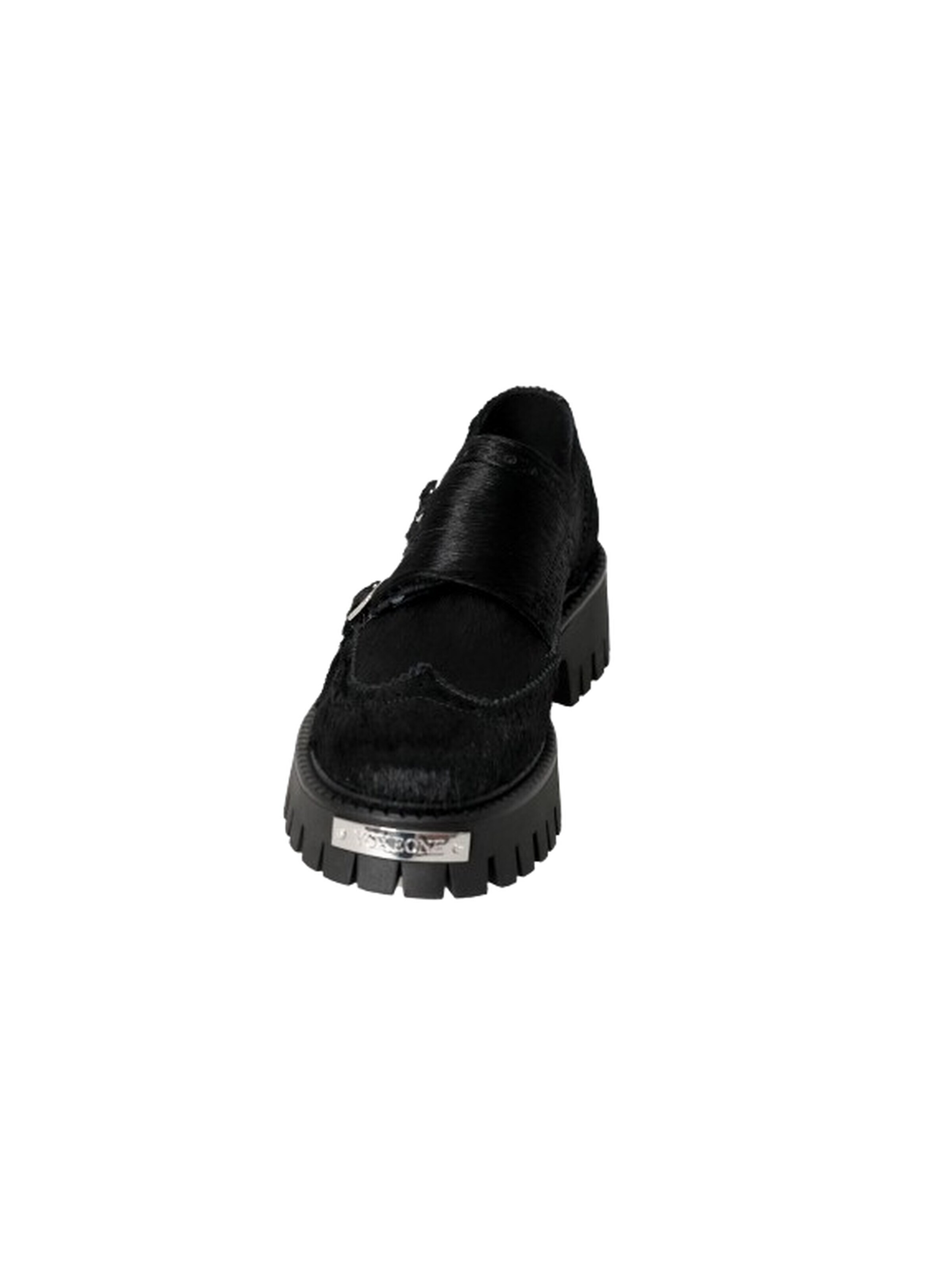 Yoxeone Lace-up shoe 'MONK WILD' in Black
