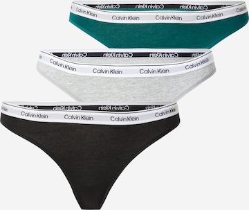 Calvin Klein Underwear Stringit värissä harmaa: etupuoli
