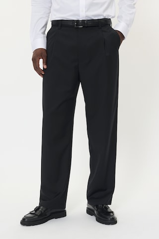 Loosefit Pantalon chino Matinique en noir : devant