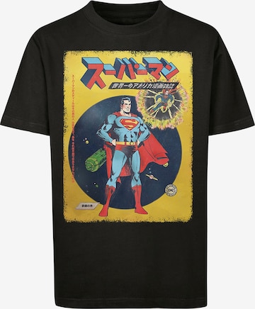 F4NT4STIC T-Shirt 'DC Comics Superman International Cover' in Schwarz: predná strana