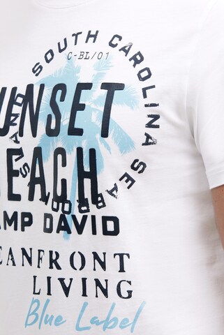 CAMP DAVID Shirt in White