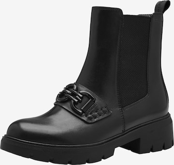 Chelsea Boots Tamaris en noir : devant