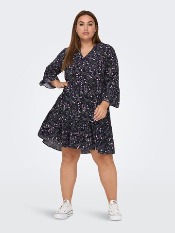 ONLY Carmakoma Shirt Dress in Blue