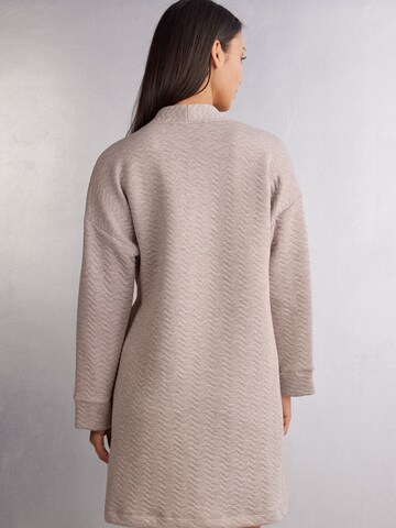 INTIMISSIMI Morgenmantel 'CHEVRON ' in Beige