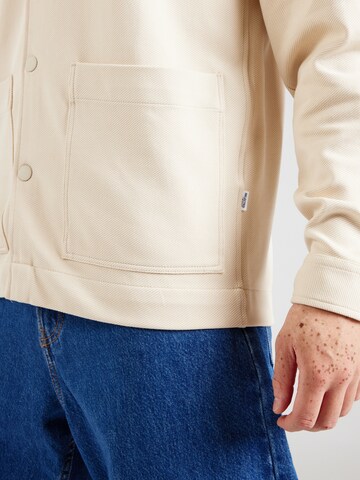 SELECTED HOMME Between-season jacket 'SLHRELAXHANK' in Beige