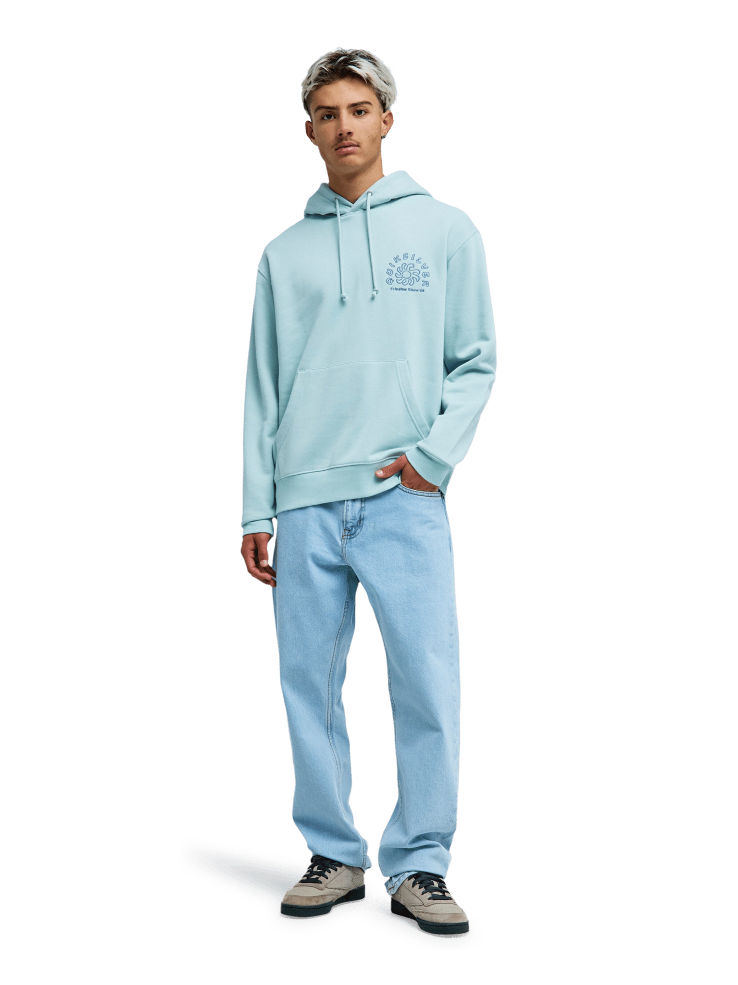 QUIKSILVER Sport sweatshirt 'Salt Water' i blå