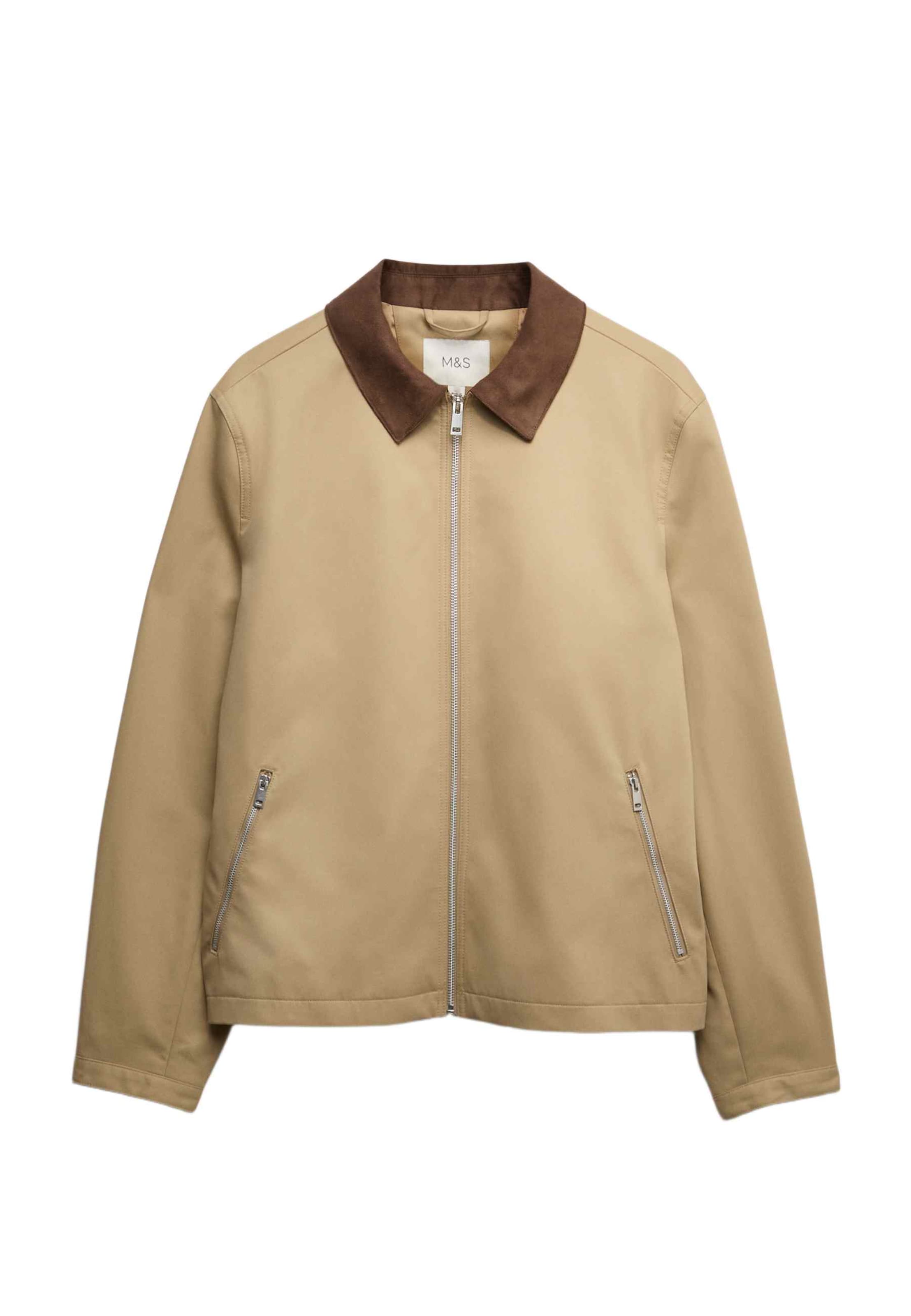 Marks & Spencer Between-season jacket 'Harrington' in S in Beige, Item view