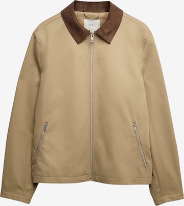 Giacca di mezza stagione 'Harrington' di Marks & Spencer in beige: frontale