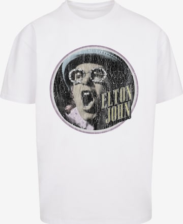 T-Shirt F4NT4STIC en blanc : devant