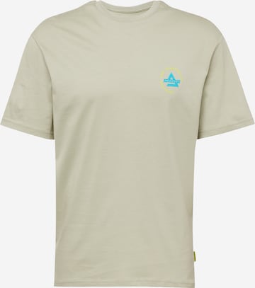 JACK & JONES T-shirt 'FAST' i grön: framsida