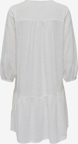 Robe 'VINNIE' ONLY en blanc